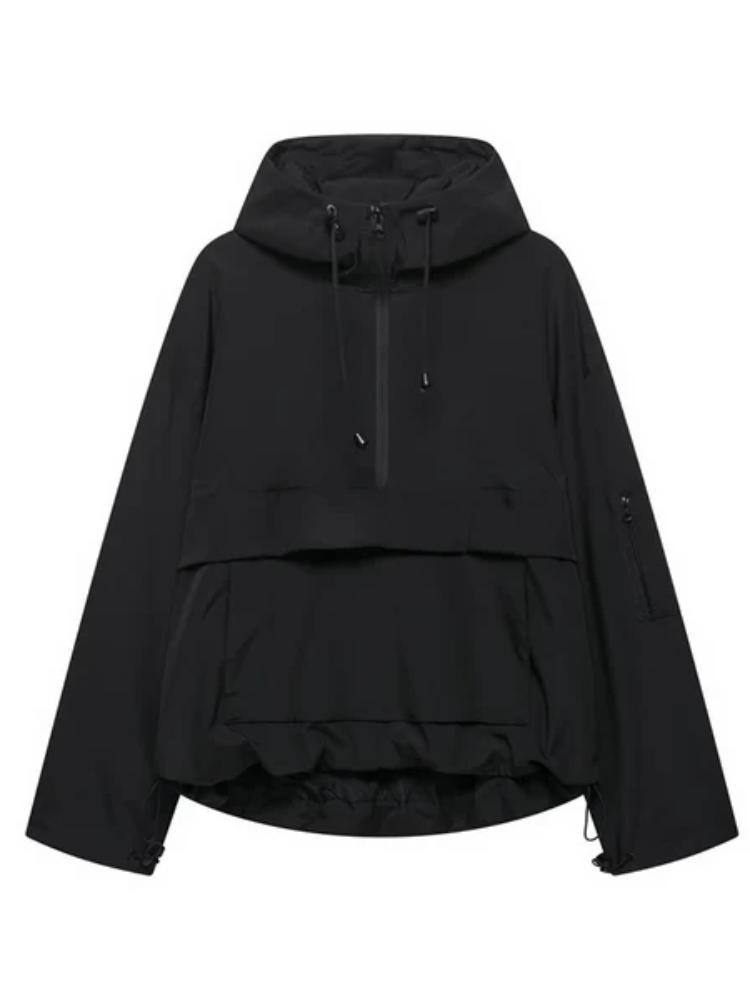 Nora | Women's Half-Zip Anorak | Hooded · PNY