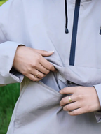 Nora | Women's Half-Zip Anorak | Hooded · PNY