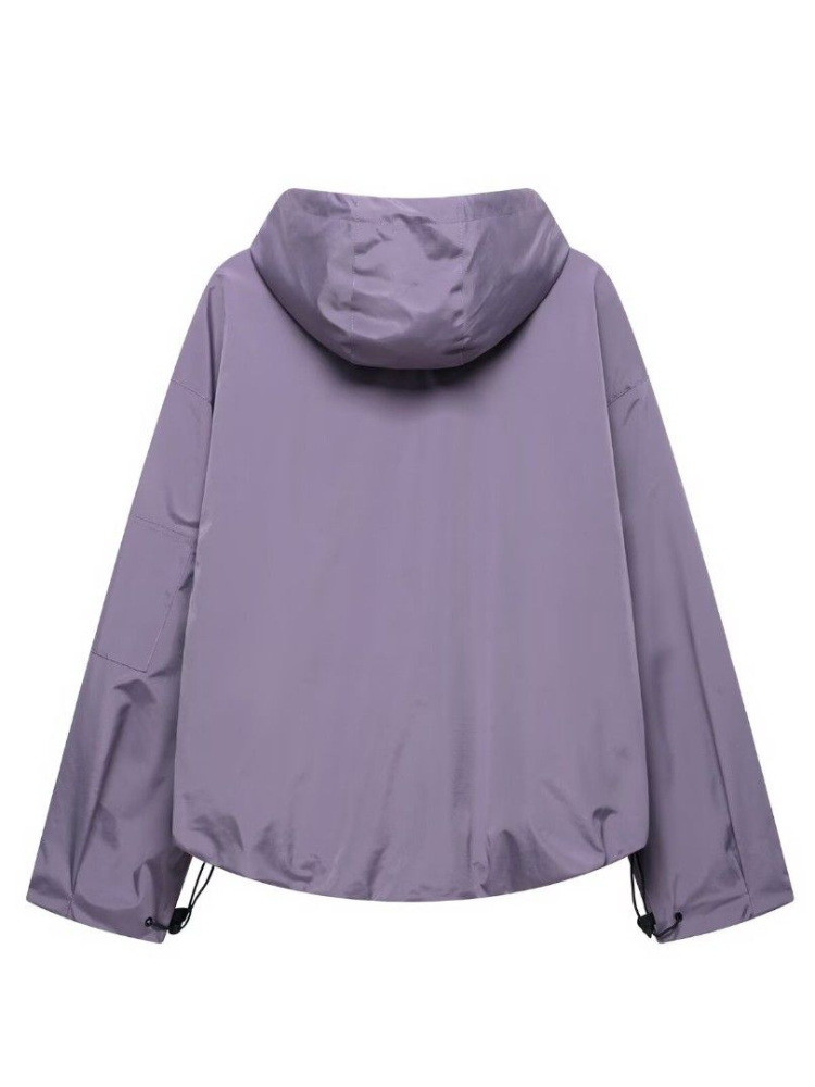 Nora | Women's Half-Zip Anorak | Hooded · PNY