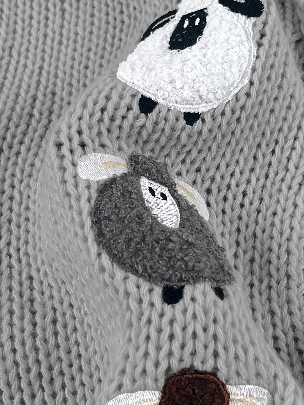 Nora | Women's Hooded Cardigan | Sheep Embroidery · PNY