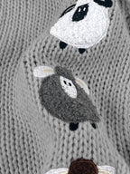 Nora | Women's Hooded Cardigan | Sheep Embroidery · PNY