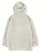 Nora | Women's Hooded Cardigan | Sheep Embroidery · PNY
