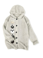 Nora | Women's Hooded Cardigan | Sheep Embroidery · PNY