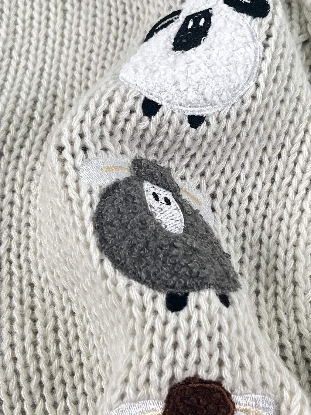 Nora | Women's Hooded Cardigan | Sheep Embroidery · PNY