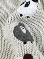 Nora | Women's Hooded Cardigan | Sheep Embroidery · PNY