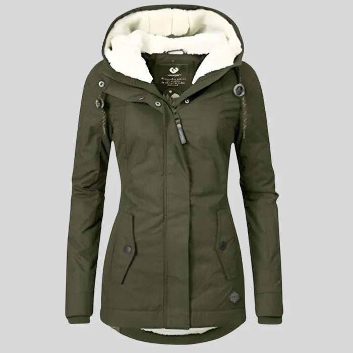 Nora | Women's Hooded Parka | Fleece-Lined · PNY