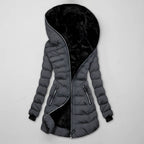 Nora | Women's Hooded Puffer Jacket | Fleece-Lined · PNY