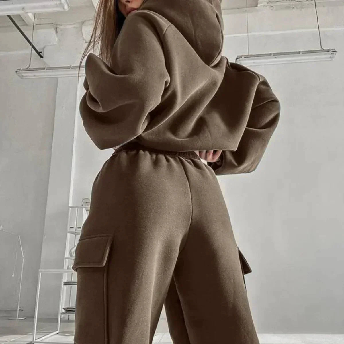 Nora | Women's Hoodie Jogger Set | Drawstring Waist · PNY