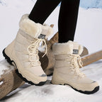 Nora | Women's Lace-Up Snow Boots | Fur-Lined · PNY