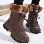 Nora | Women's Lace-Up Snow Boots | Fur-Lined · PNY