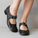 Nora | Women's Mary Jane Flats | Buckle Strap · PNY