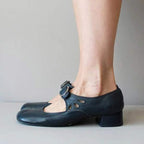 Nora | Women's Mary Jane Flats | Buckle Strap · PNY