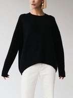 Nora | Women's Oversized Sweater | Ribbed Trim · PNY