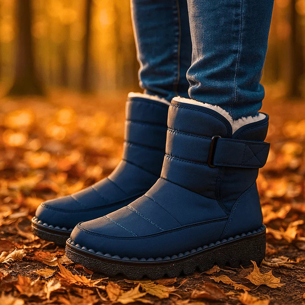 Nora | Women's Quilted Snow Boots | Fur-Lined · PNY