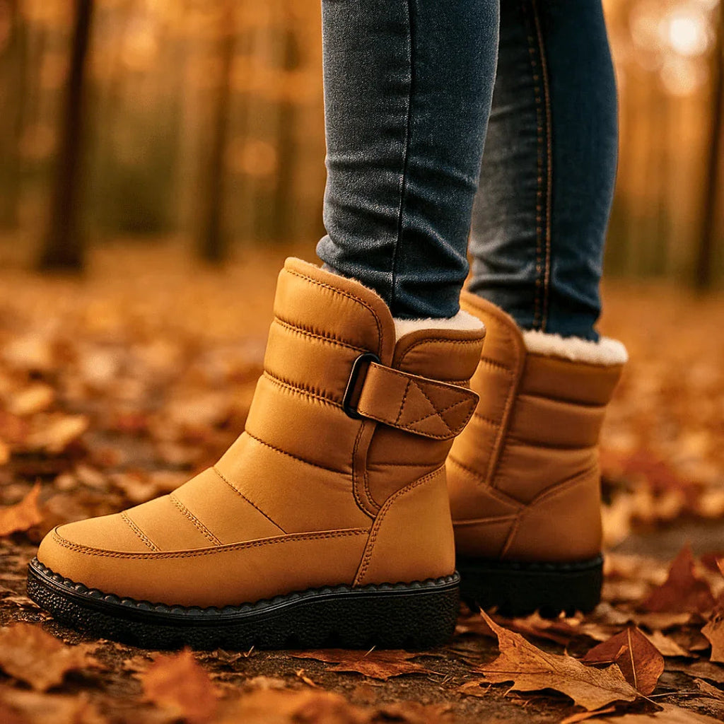 Nora | Women's Quilted Snow Boots | Fur-Lined · PNY