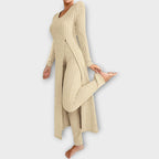 Nora | Women's Ribbed Loungewear Set | Knit · PNY