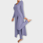 Nora | Women's Ribbed Loungewear Set | Knit · PNY