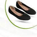 Nora | Women's Slip-On Ballet Flats | Knit · PNY