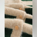 Nora | Women's Striped Cardigan | Button-Front · PNY