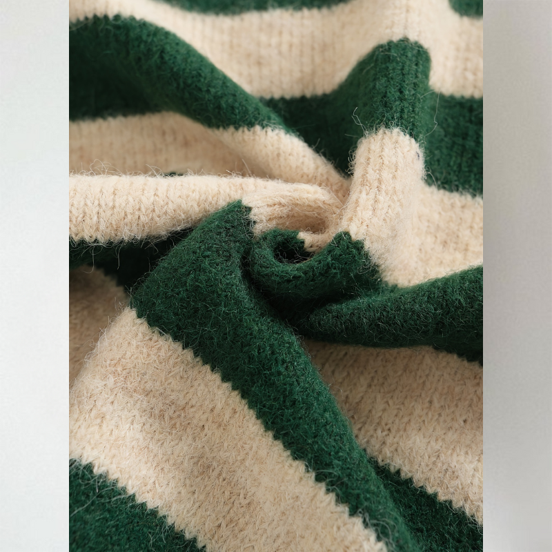 Nora | Women's Striped Cardigan | Button-Front · PNY