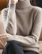 Nora | Women's Turtleneck Sweater | Ribbed Cuffs · PNY