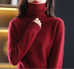 Nora | Women's Turtleneck Sweater | Ribbed Cuffs · PNY