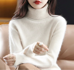 Nora | Women's Turtleneck Sweater | Ribbed Cuffs · PNY