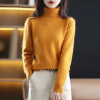 Nora | Women's Turtleneck Sweater | Ribbed Cuffs · PNY