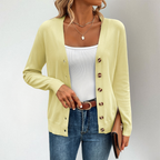 Nora | Women's V-Neck Cardigan | Button-Front · PNY
