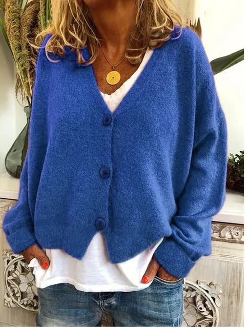 Nora | Women's V-Neck Cardigan | Button-Front · PNY