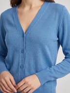 Nora | Women's V-Neck Cardigan | Button-Front - PNY
