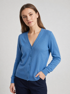Nora | Women's V-Neck Cardigan | Button-Front - PNY