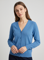 Nora | Women's V-Neck Cardigan | Button-Front - PNY