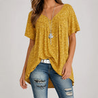 Nora | Women's V-Neck Tunic | Floral Print · PNY