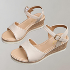 Nora | Women's Wedge Sandals | Ankle Strap · PNY
