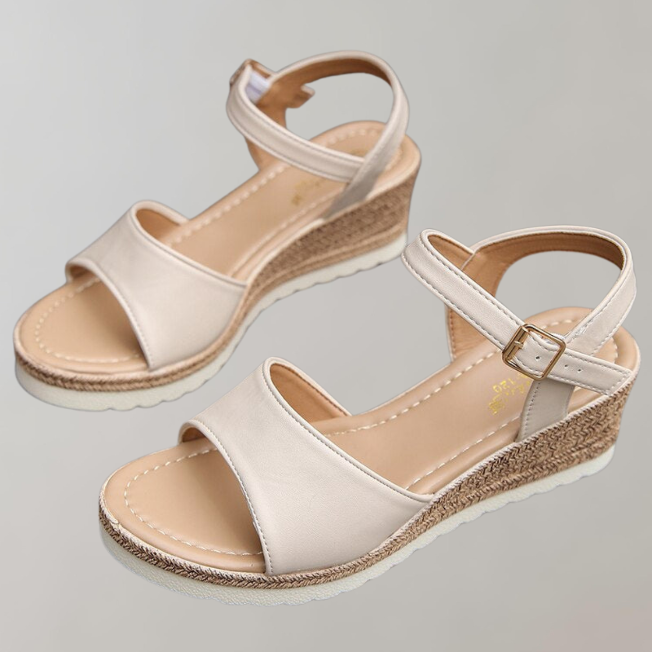 Nora | Women's Wedge Sandals | Ankle Strap · PNY