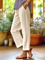 Nora | Women's Wide-Leg Pants | Cuffed Hem · PNY