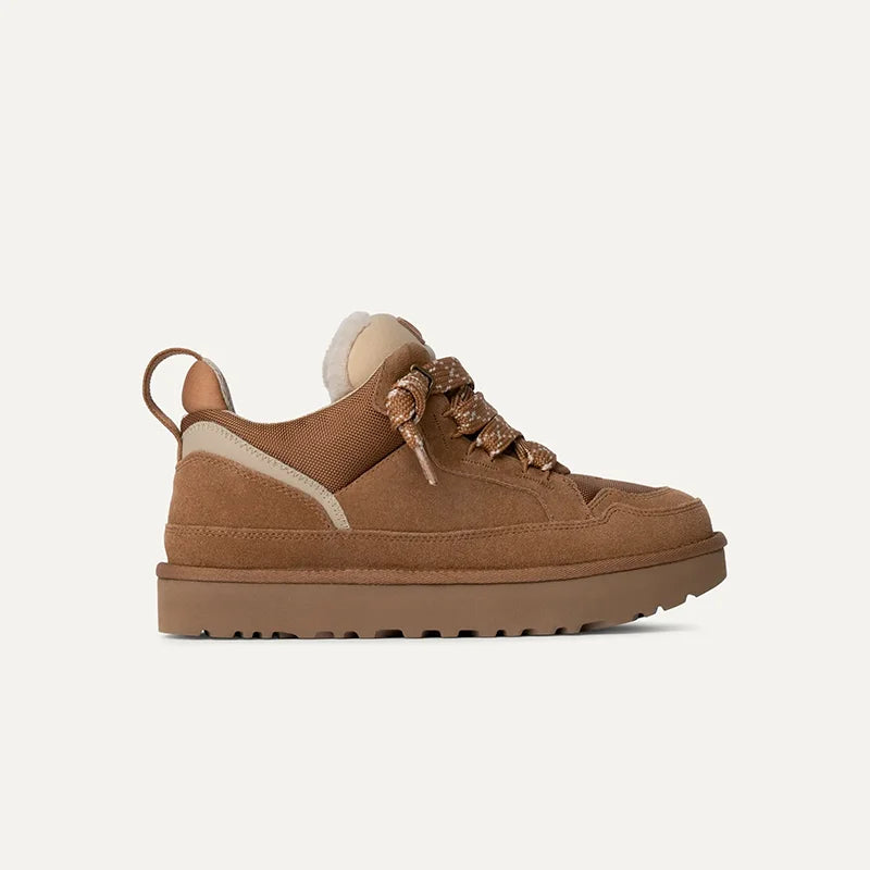 Norwelle Sneakers | Gefütterte Winter-Sneaker aus Veloursleder mit Plateau · PNY