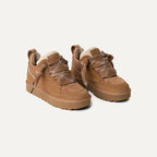 Norwelle Sneakers | Gefütterte Winter-Sneaker aus Veloursleder mit Plateau · PNY