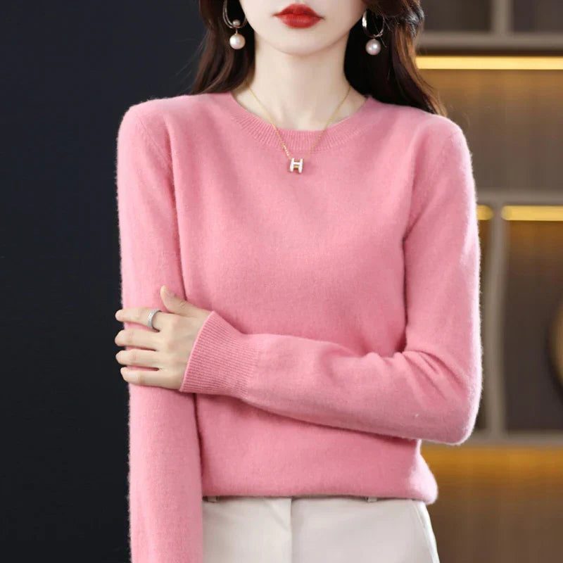 Olivia | Women's Crewneck Sweater | Soft Knit · PNY