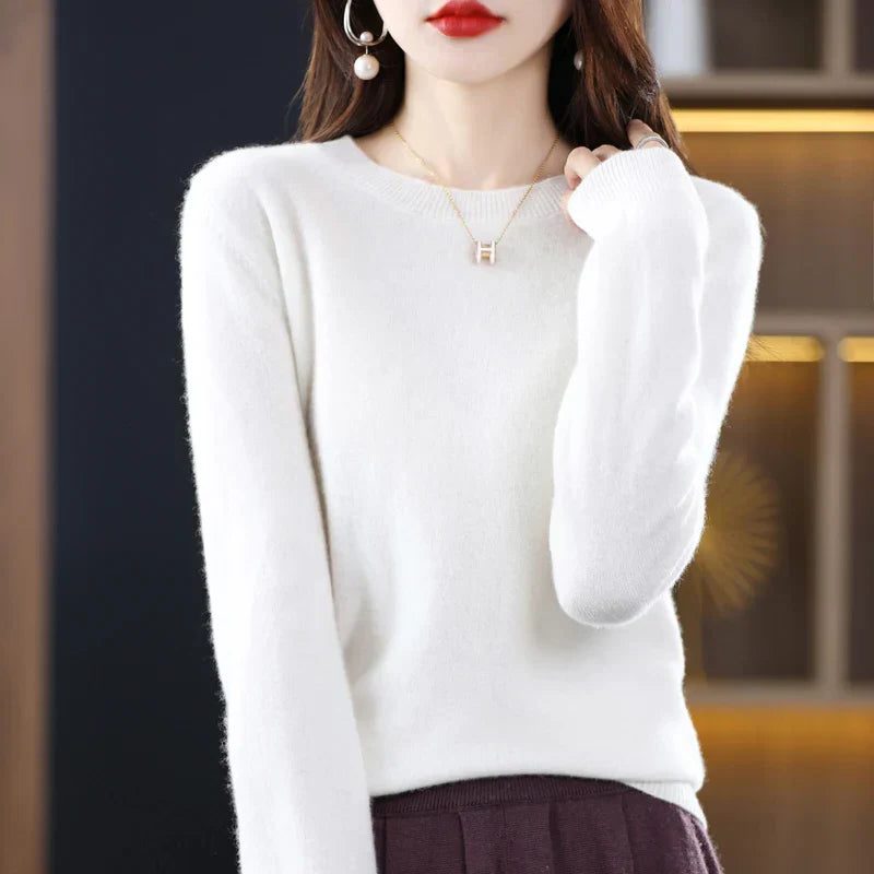 Olivia | Women's Crewneck Sweater | Soft Knit · PNY
