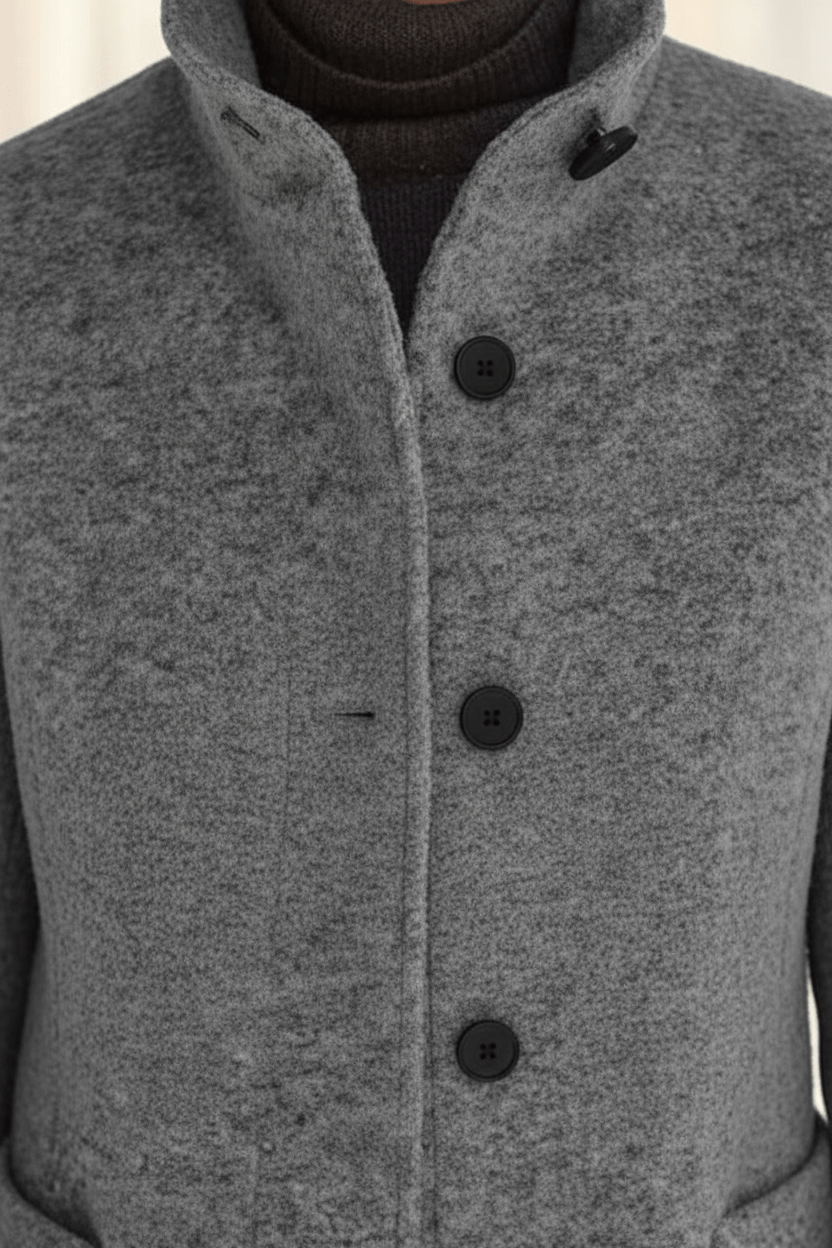 Olivia | Women's Stand-Collar Coat | Wool-Blend · PNY