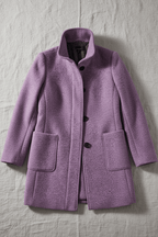Olivia | Women's Stand-Collar Coat | Wool-Blend · PNY