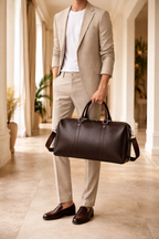 Preston | Men's Classic Duffel Bag | Pebbled Leather · PNY