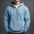 Ryan | Men's Half-Zip Hoodie | Waffle Knit · PNY