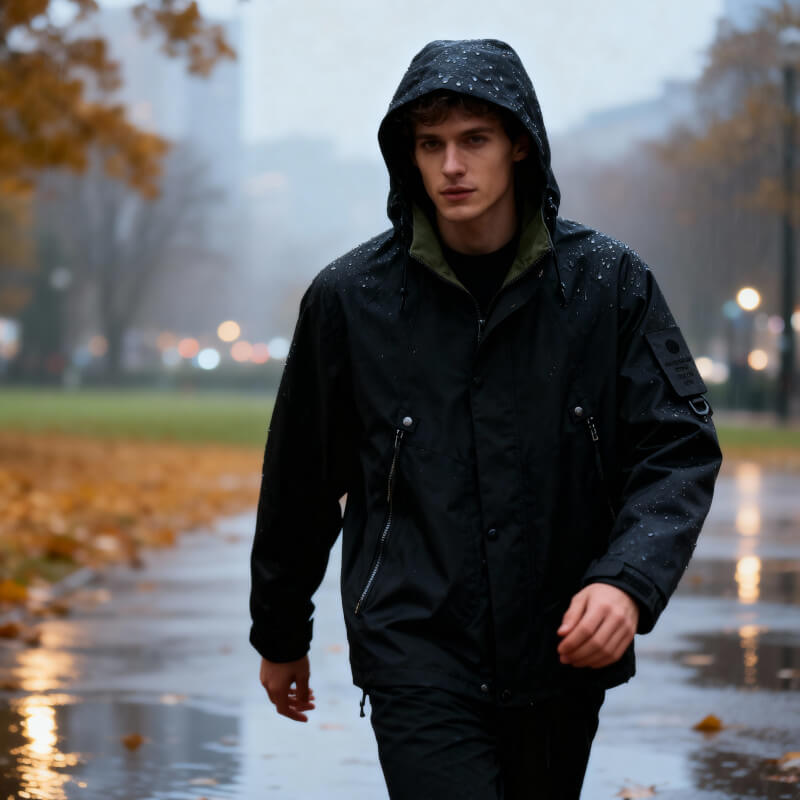 Ryan | Men's Hooded Rain Jacket | Waterproof · PNY