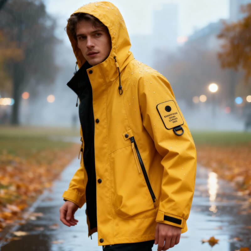 Ryan | Men's Hooded Rain Jacket | Waterproof · PNY