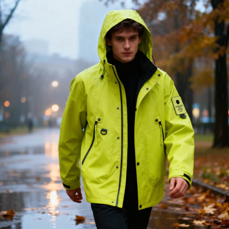 Ryan | Men's Hooded Rain Jacket | Waterproof · PNY