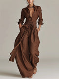 Sabrina | Women's Wide-Leg Jumpsuit | Belted Waist · PNY