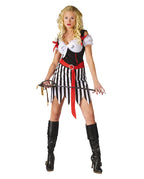 Scarlett | Women's Pirate Costume Dress | Striped · PNY